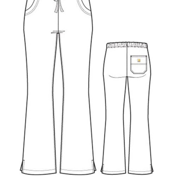 Carhartt Medcal Uniform Scrub Pants C51202A - Picture 3 of 3